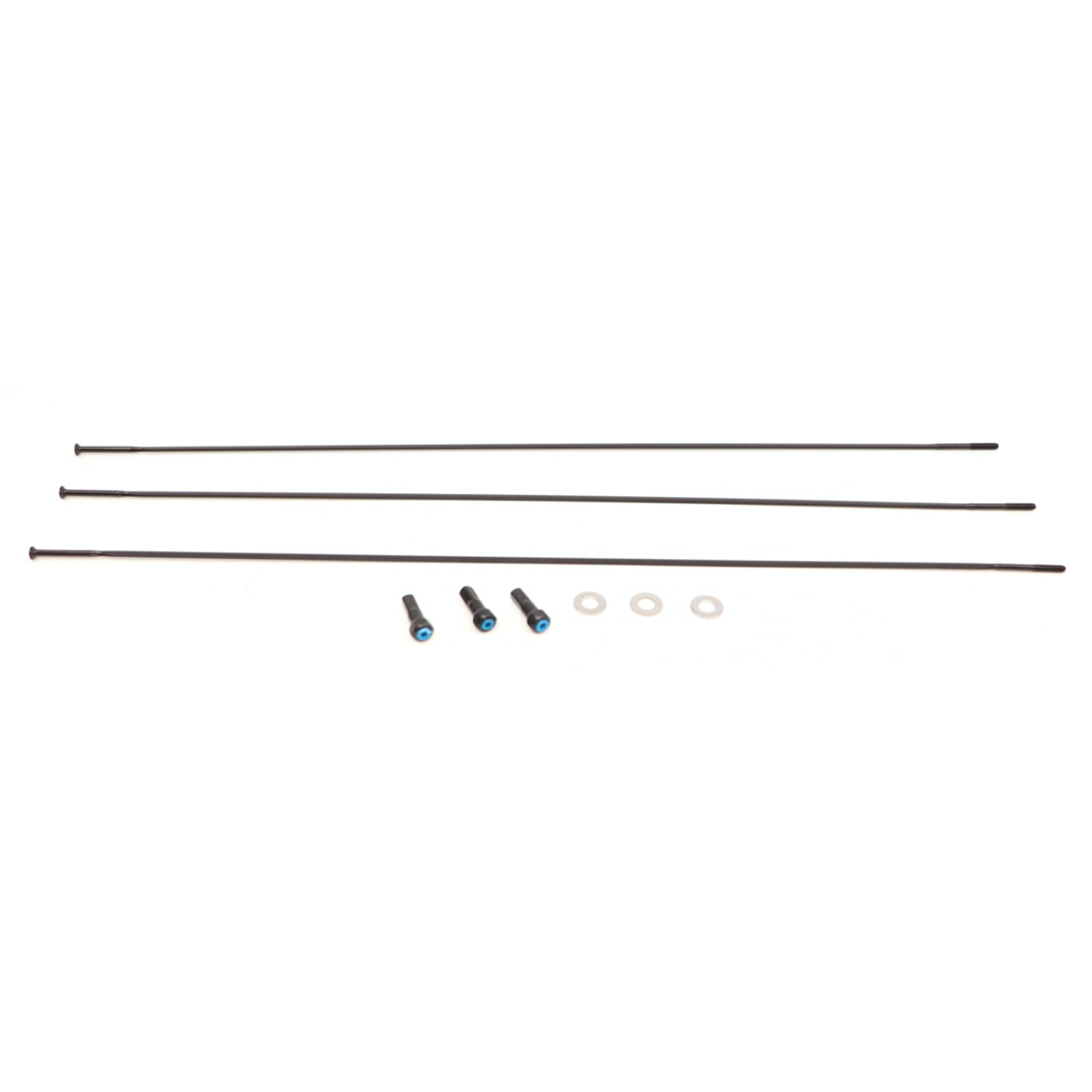 Spoke and Nipple 284mm Straight Roam 60 27.5 Qty 3 / black