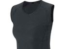 M BASE LAYER Damen-Funktionssinglet / schwarz / 34