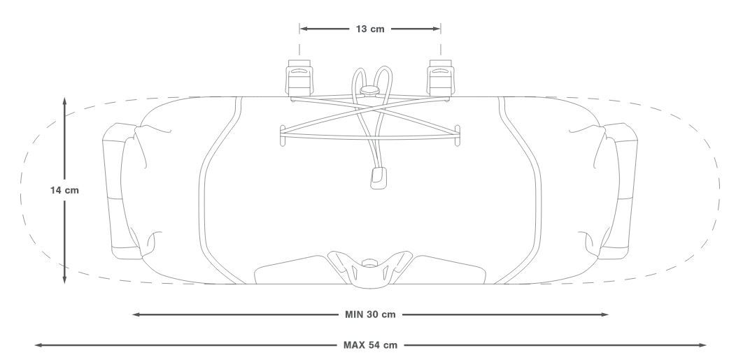 BACKCOUNTRY HANDLEBAR PACK 11L Lenkertasche / grau / 11L