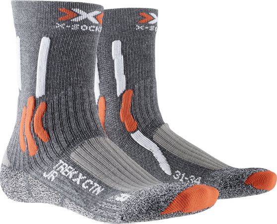JR Trek X CTN / Stone Grey Melange/X-Orange / 35-38