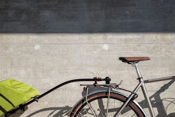 Gepäckträgerkupplung für VELOSHOPPER / schwarz