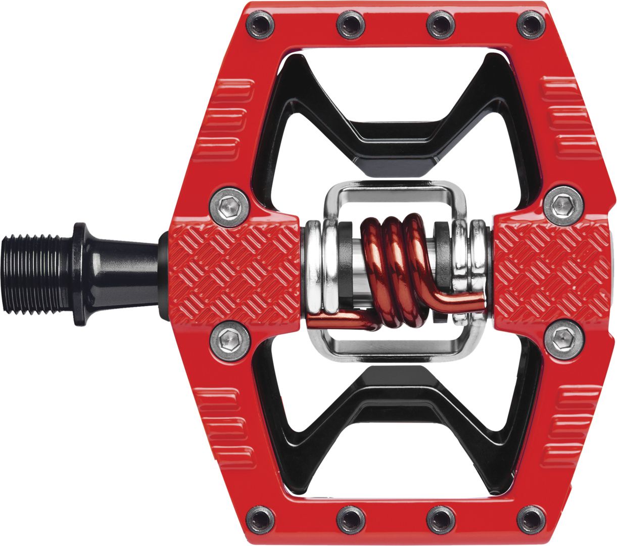 Double Shot 3 Pedal mit Pins / rot