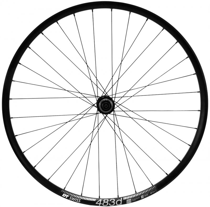 VORDERRAD 27.5, SHIMANO SLX 15mm, DT 483d / schwarz