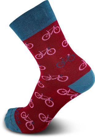Bici - Freizeitsocken / berry / M=40-43
