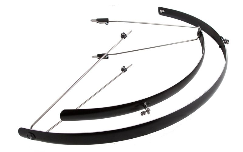 C-LITE Schutzblech (27.5", 28") / schwarz / 28", BREITE 35mm