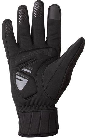 ARCTIC LIGHT Unisex-Softshellhandschuhe / schwarz / M