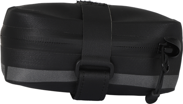 MIKRO H2O Satteltasche / schwarz reflektierend