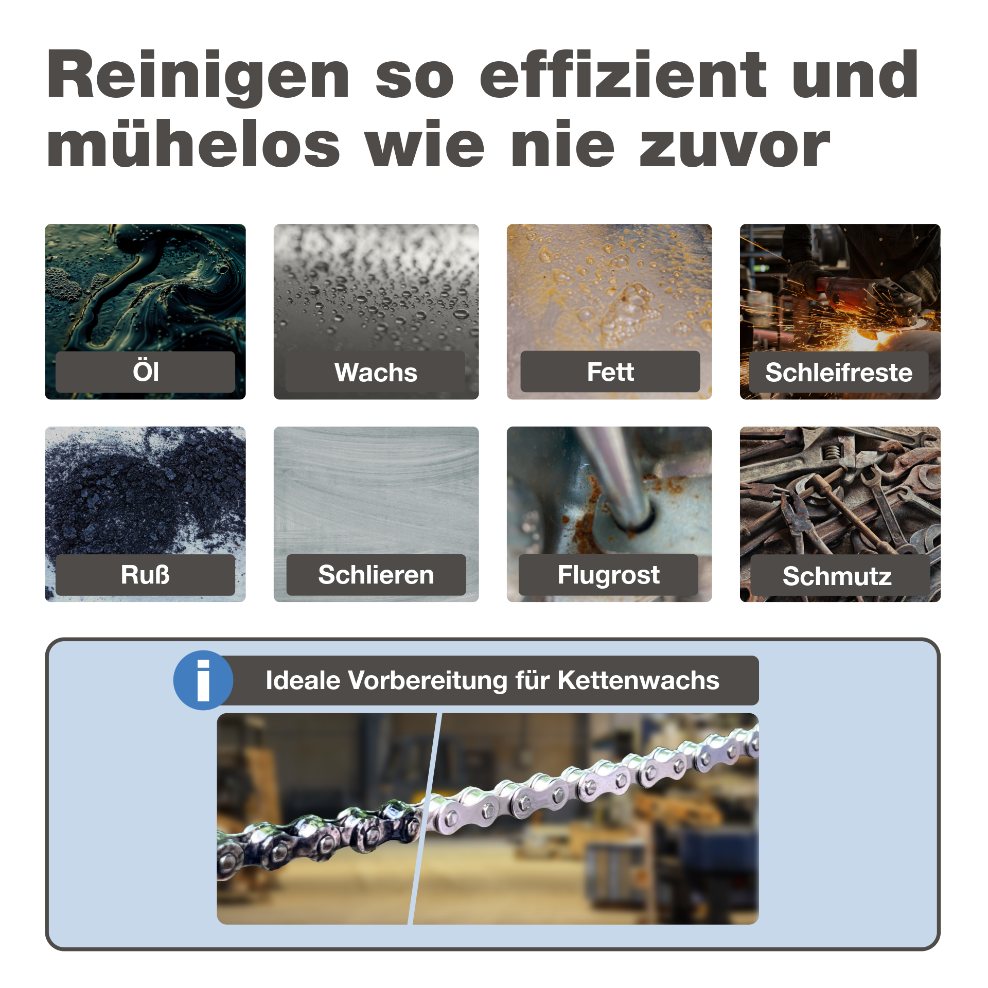 Bio-Chem Ultraschallreiniger Werkstatt / Flasche, 1000 ml