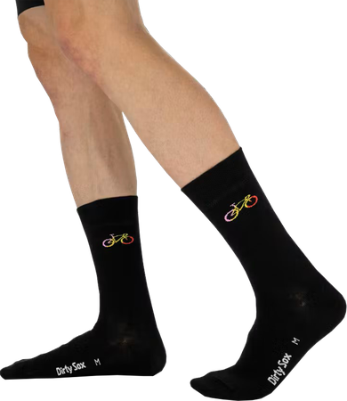 BICI Freizeitsocken / grand tour - schwarz / M (40-43)