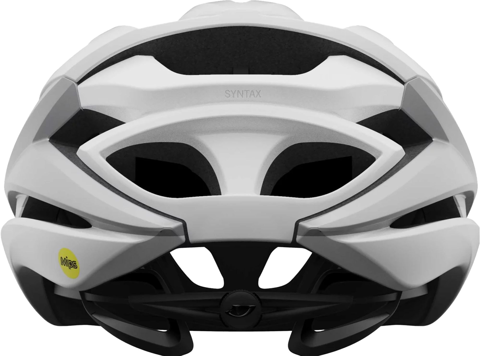 SYNTAX MIPS Rennvelohelm / matte white/silver / M