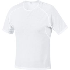M BASE LAYER Herren-Funktionsshirt / weiss / L