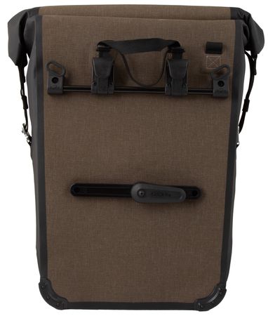 PIAZZA GRANDE Hinterradtasche / kaffee reflektierend