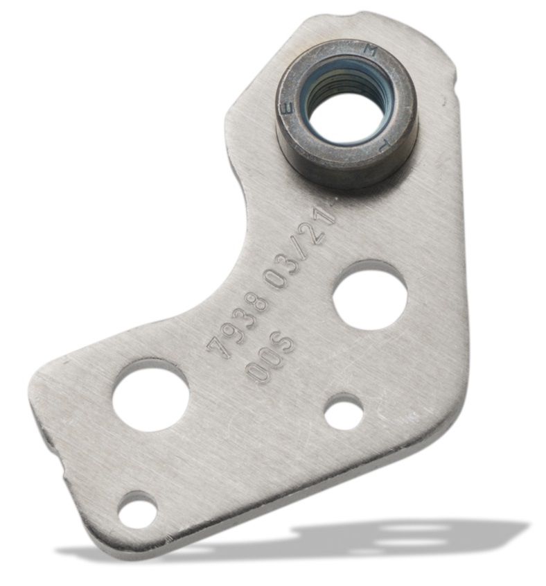 Bosch Montageplatte kurz BDU37YY / silber / rechts