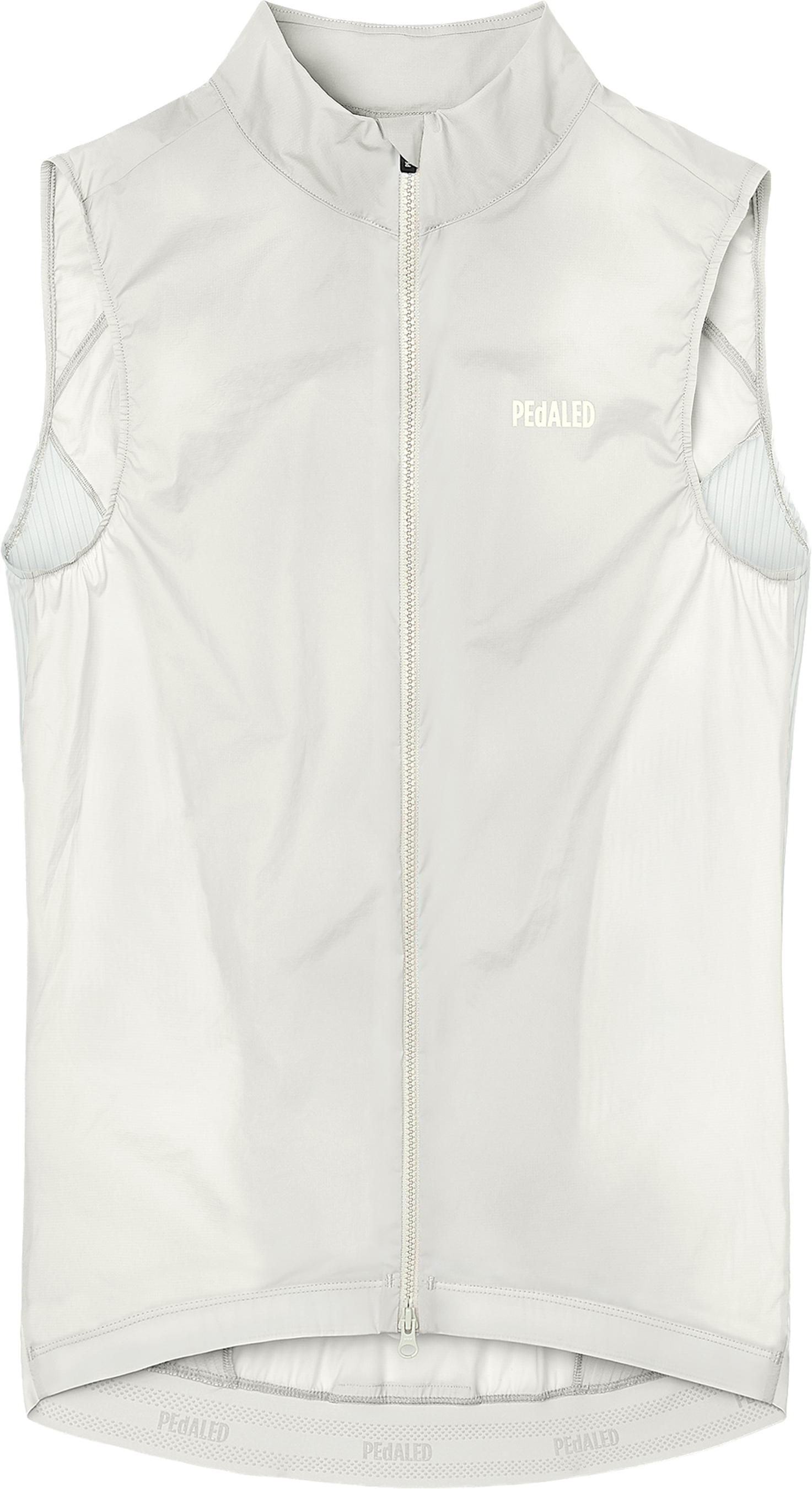 ELEMENT WINDPROOF Damen-Windweste / light grey / XL