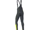 C3 GWS Herren-Softshell-Trägerhose mit Polster / black/neon yellow / S