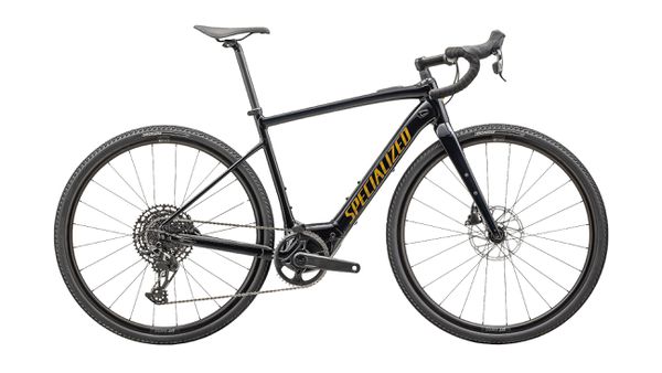 CREO 2 E5 COMP E-Gravelbike / gloss metallic dark navy harves gold / 54 CM