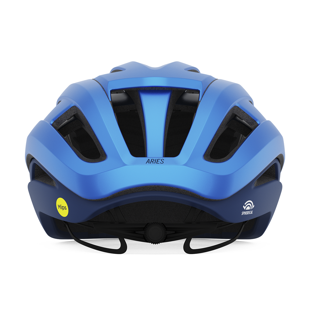 ARIES SPHERICAL MIPS Velohelm / matte ano blue / L 59-63