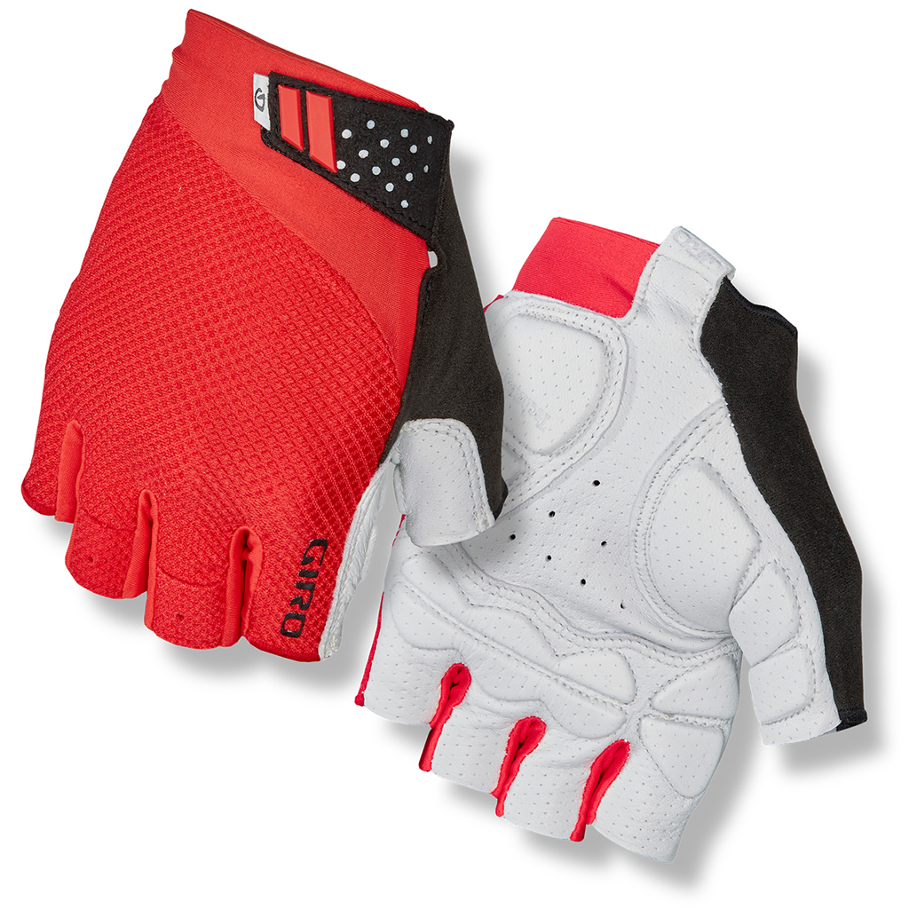 MONACO GEL II Unisex-Kurzfingerhandschuhe / bright red / S
