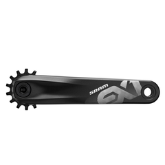 Crankarmset EX1 E-MTB ISIS / black / 175mm