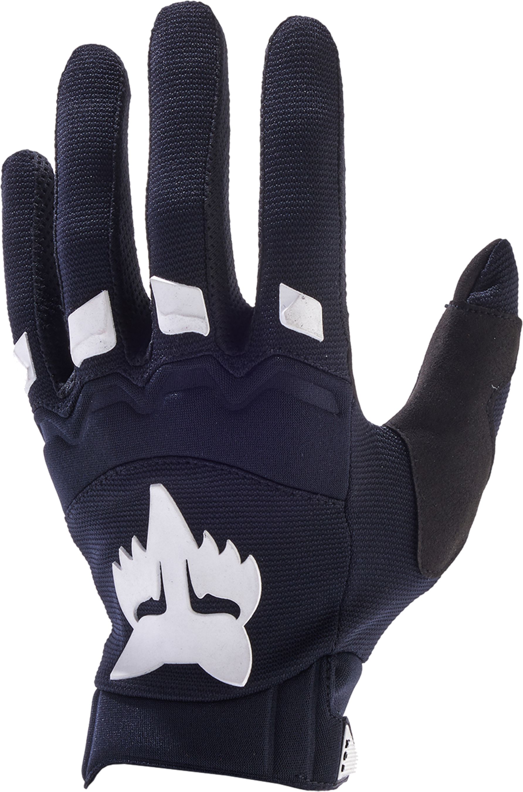 DIRTPAW Unisex-Langfingerhandschuhe / black/white / L
