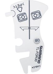 Kabel-Einstellschablone TL-FDR30 / transpartent