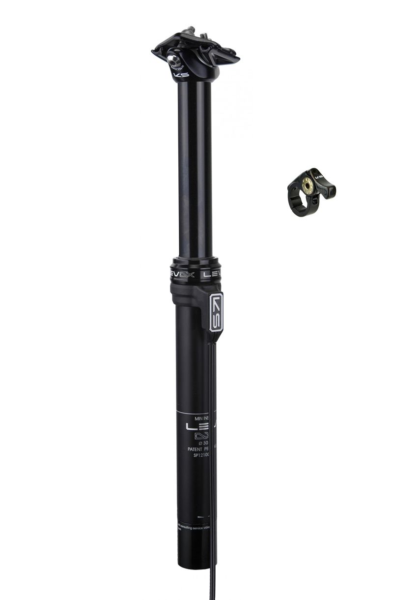 LEV DX Sattelstütze / schwarz / 30.9mm