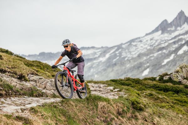TOP FUEL 5 MTB Fully / radioactive red / L