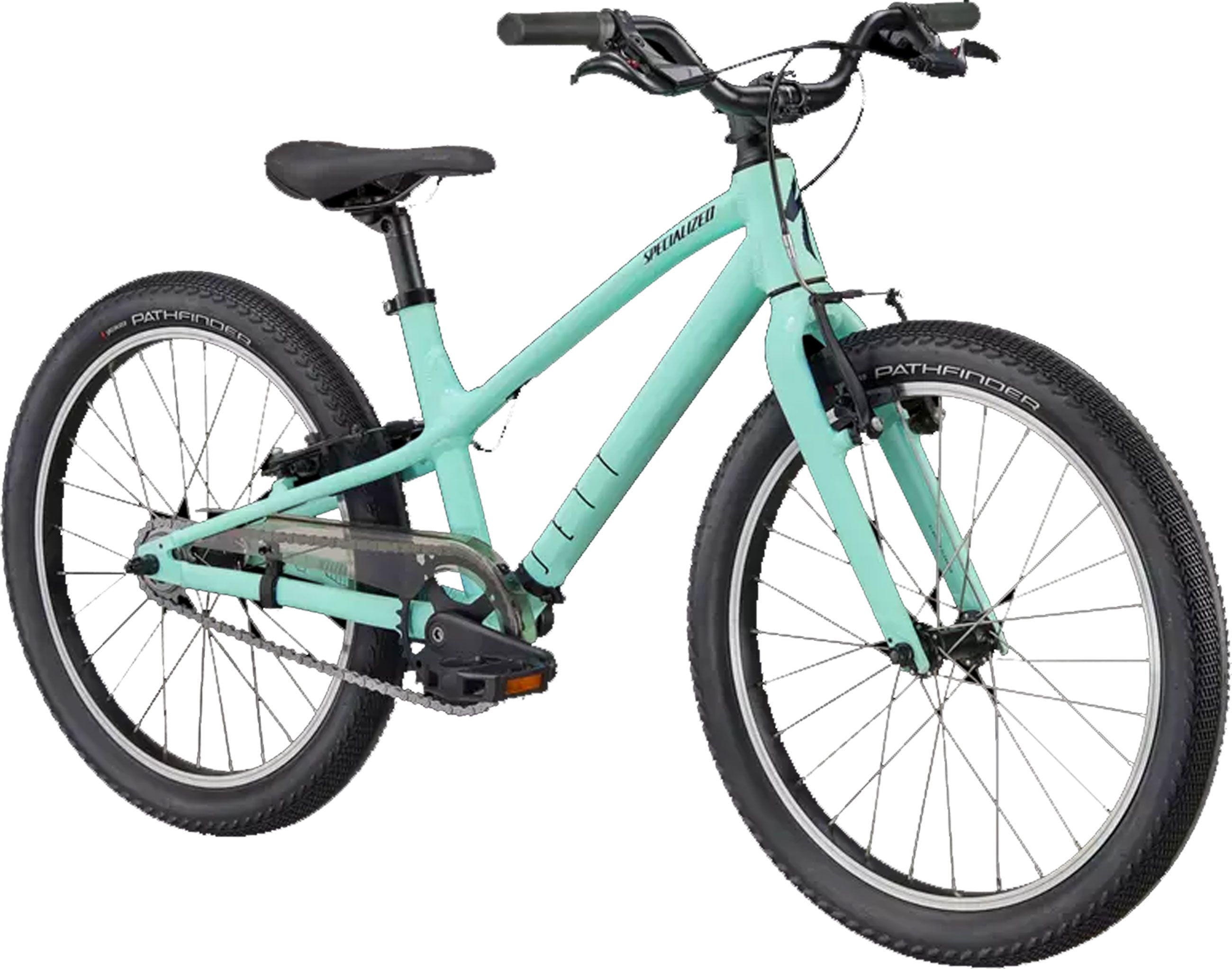JETT 20 SINGLESPEED Kinder- und Jugendvelo / gloss oasis forest green / 20 ZOLL