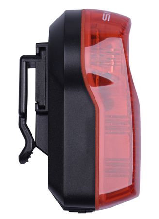 Rücklicht RL317R-80-01 LED inkl Batterien Halter / schwarz