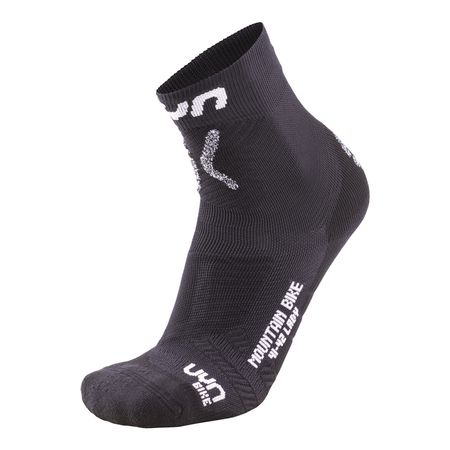 MTB LIGHT WOMAN Velosocken/ black white / 39-40