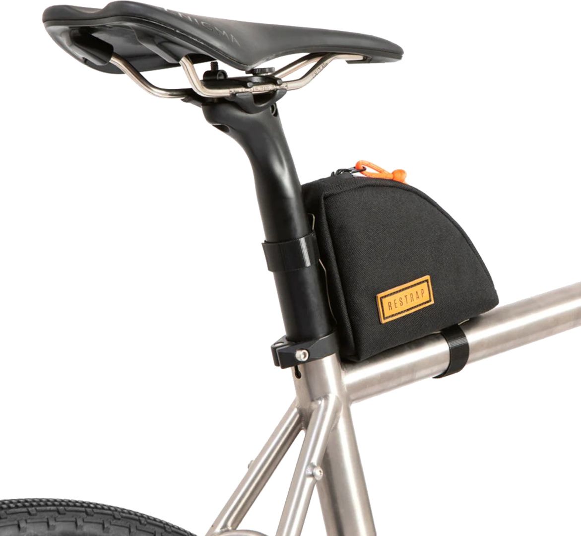 Rear Top Tube Bag / schwarz / 13 x 18 x 3 cm, 0.8 l