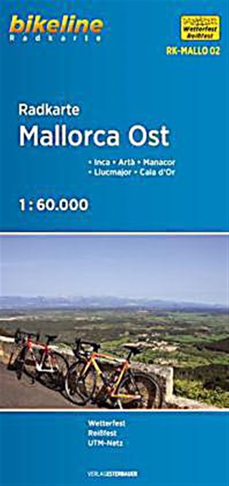 BIKELINE Radkarte MALLORCA OST