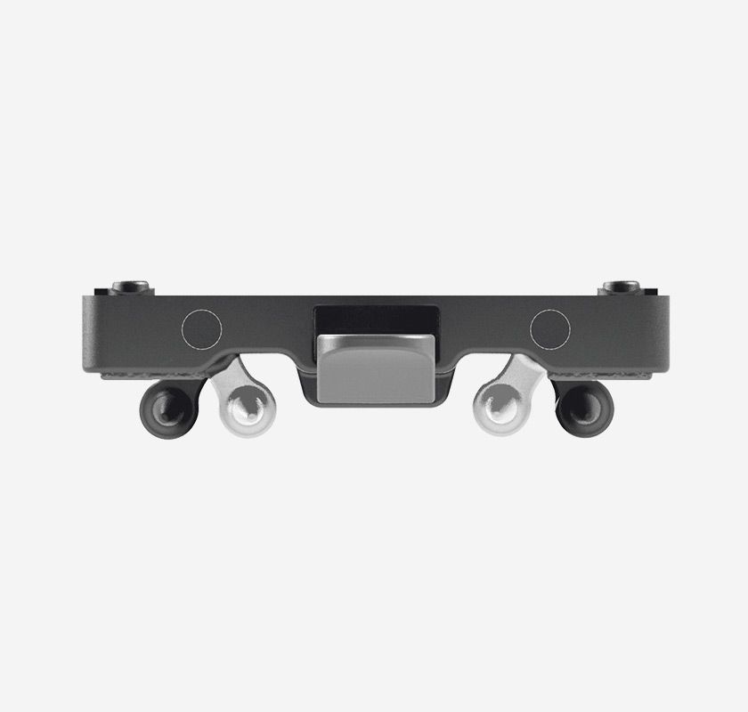 SNAP-IT System-Adapterplatte / grau