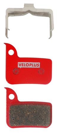MAXPAD Bremsbelag für SRAM HRD/RED/FORCE/RED22 / rot / organisch