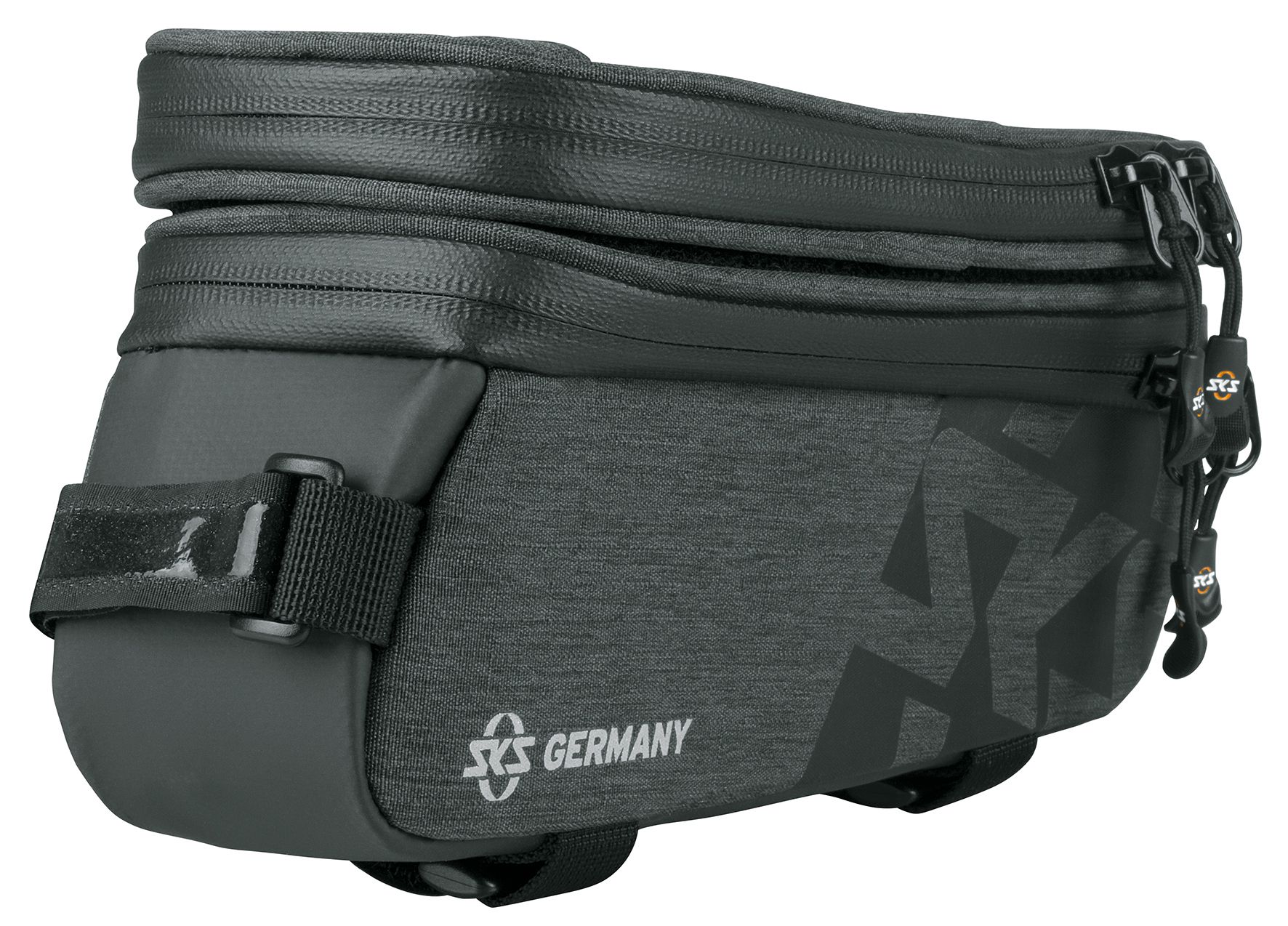 Oberrohrtasche Traveller Smart schwarz / schwarz