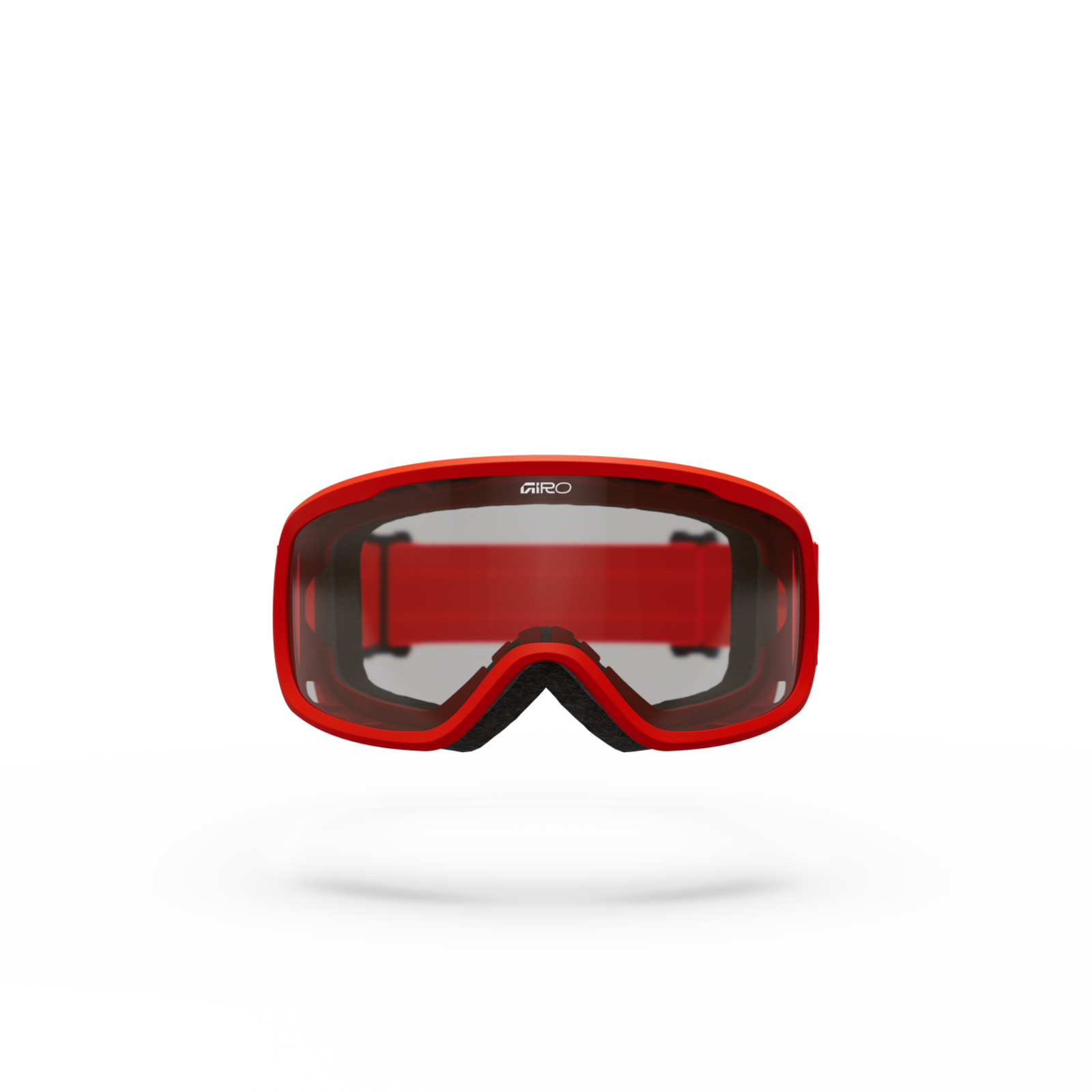 Tempo MTB Goggle / flame red,clear