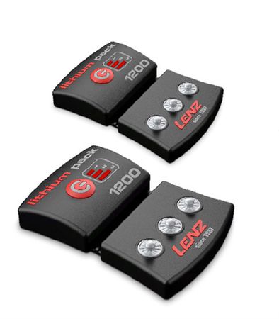 LITHIUM PACK 1200 Akku zu den Heizsocken / schwarz