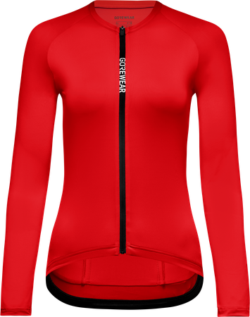 SPINSHIFT Damen-Langarmtrikot / lab red / S=38