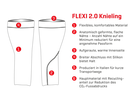 FLEXI 2.0 Knielinge / schwarz / XS/S