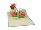 3D POP-UP Grusskarte Tiefeinsteiger / grün