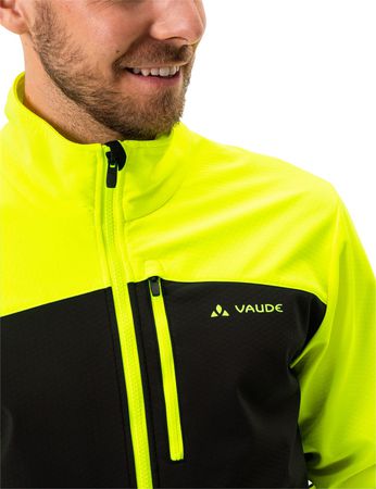 VIRT II Herren-Softshelljacke / neon yellow / L