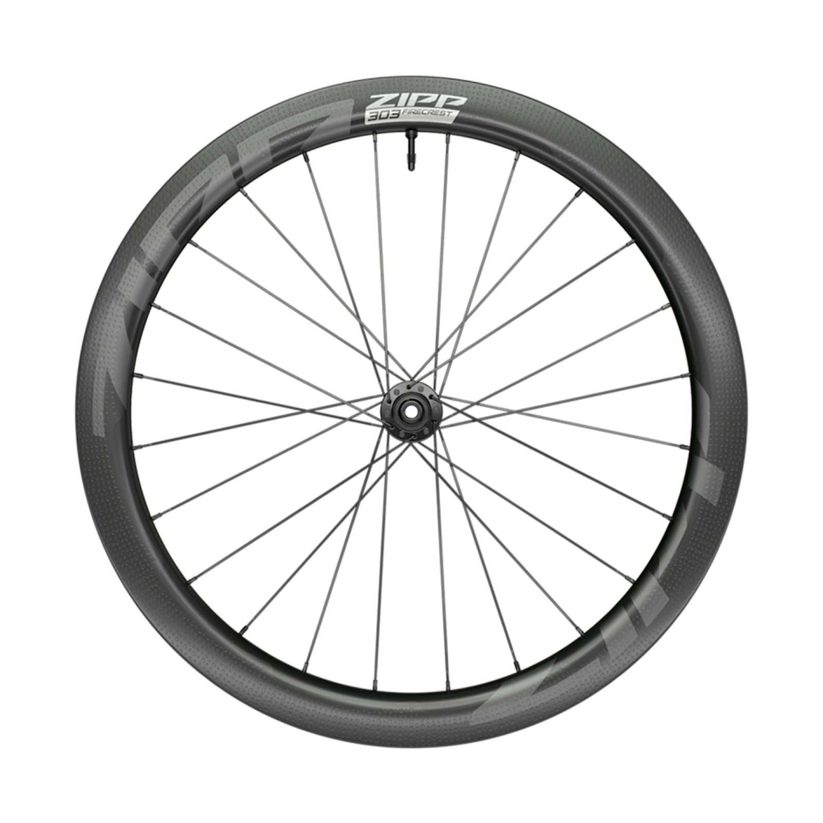 303 Firecrest Tubeless Disc-Brake 650B Front Wheel / black carbon