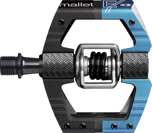 Pedal Mallet Enduro Long Spindle / blau-schwarz