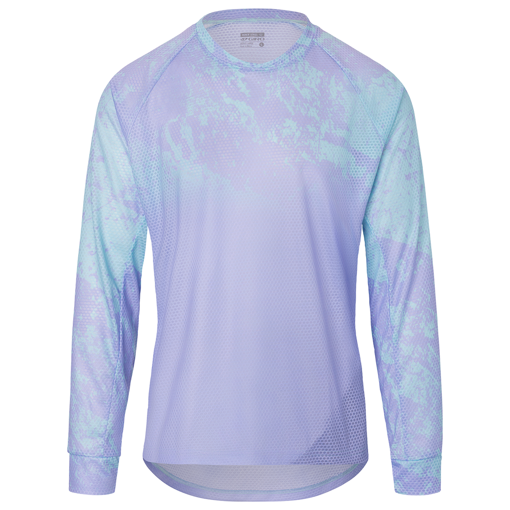 M Roust LS Jersey / light lilac/light mineral descent / S