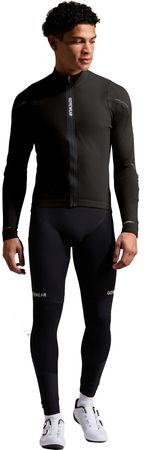 SPINSHIFT THERMO Herren-Thermo-Langarmtrikot / black / L