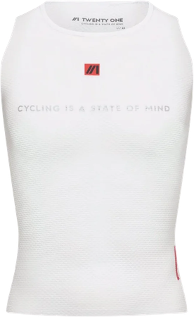 BASE LAYER Unisex-Singlet / white / XS