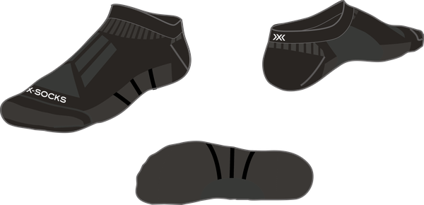 X-Socks Core Sport light low cut / X black X white / 35-38