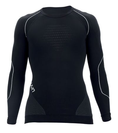 EVOLUTYON Herren-Langarmshirt / blackboard/anthracite/white / L/XL