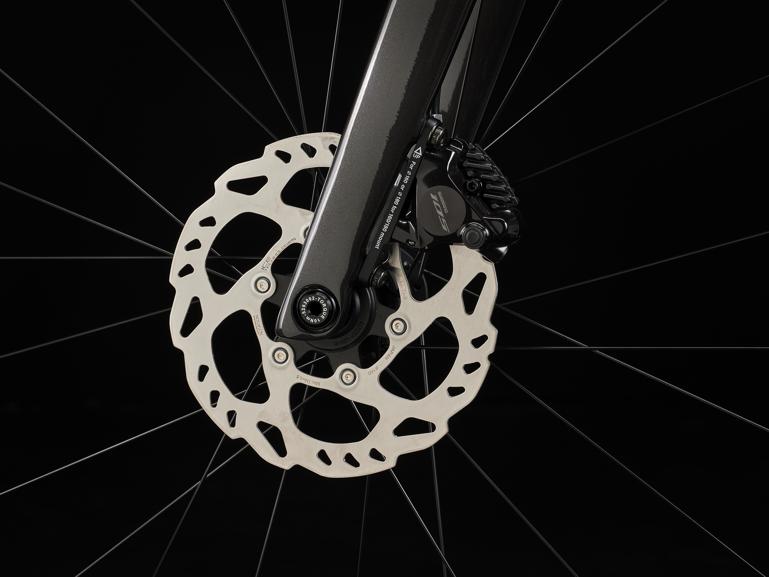 ÉMONDA ALR 6 Rennvelo / dinster black / 50 cm
