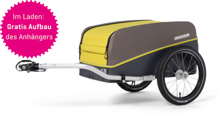 KALLE (CARGO M) Transportanhänger / gelb